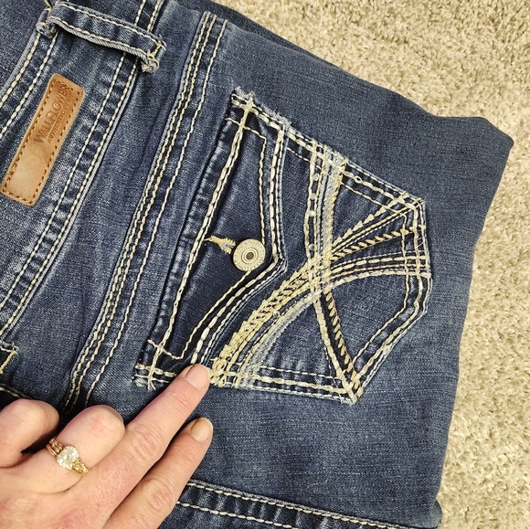 Authentic y2k 2000s flare jeans size 10 from wildflower - Picture 2 of 5